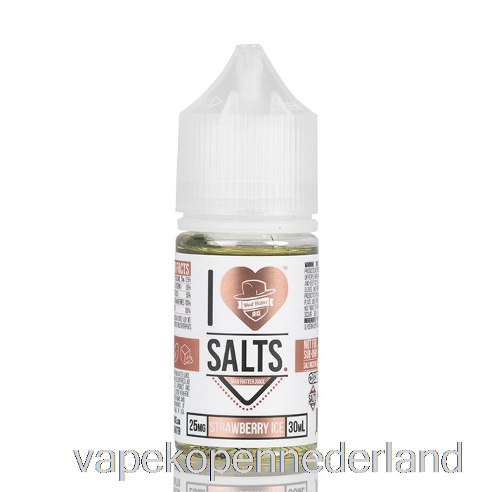 Vape Nederland Aardbeienijs - Ik Hou Van Zouten - 30ml 50mg
